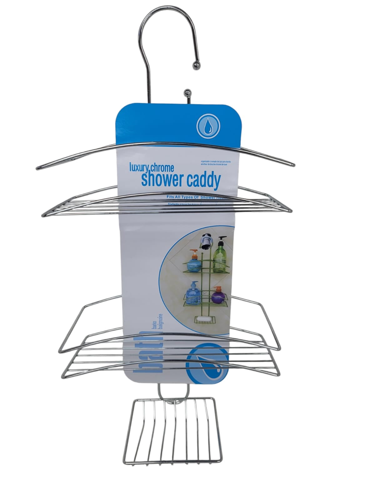 Shower Caddy Luxury Chrome Homestar 357522