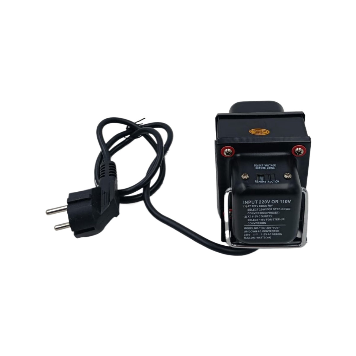 SEVEN STAR Transformer TC-200W THG-200U/D Ce Black with MFV13 Adapter