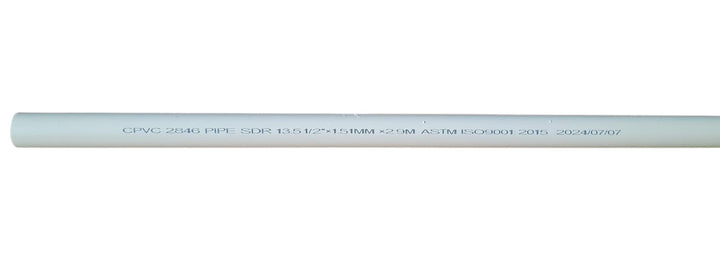 Cpvc Pipes 1/2" 9.5/10FT (Hot Water)
