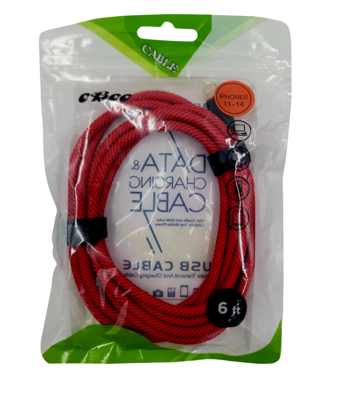 GENERIC Cable Type C - Lightning 6FT Ebee EBUSB-6F Iphone 11 - 14
