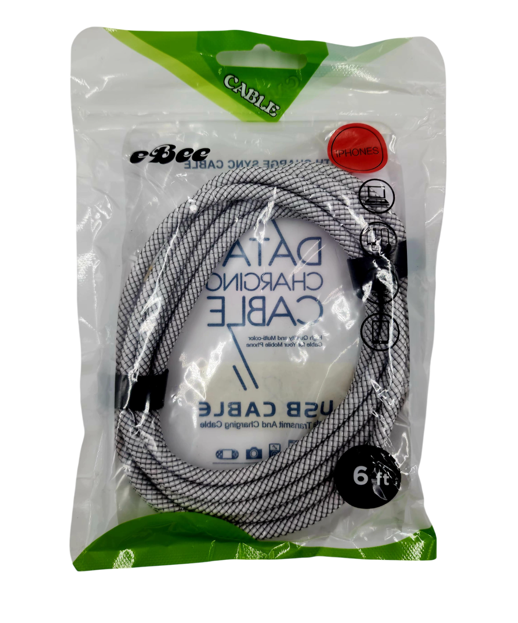 GENERIC Cable USB - Lightning 6FT Ebee EBUSB-6F Iphone
