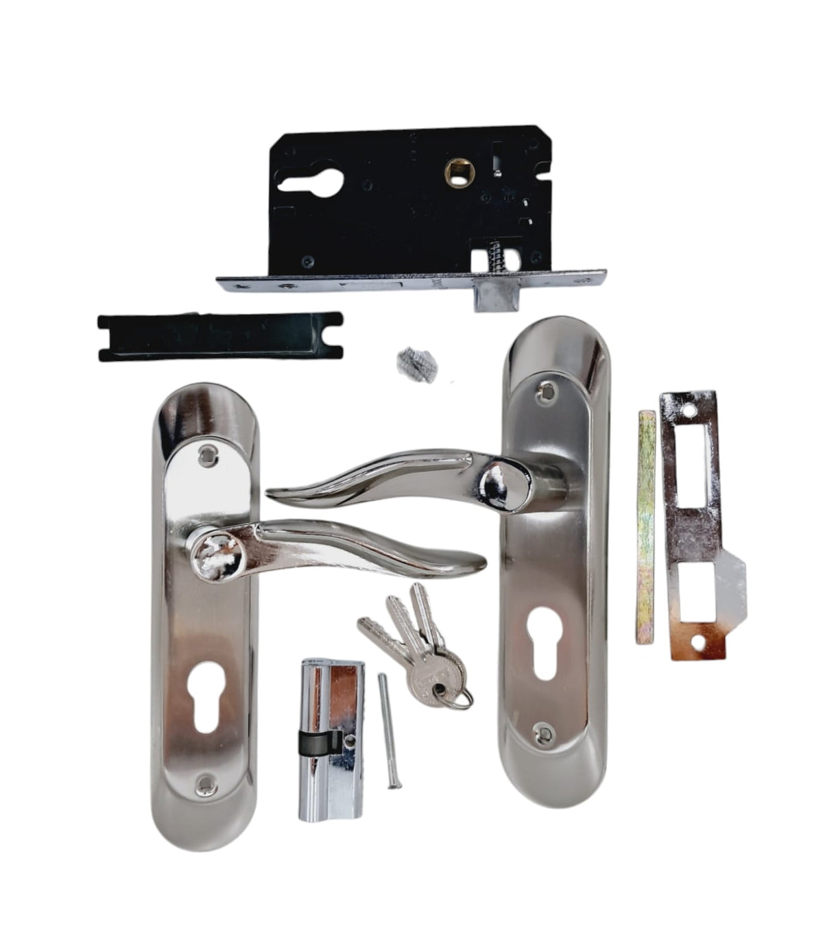 BOVOS Lock Mortice #F7106-L112 Silver