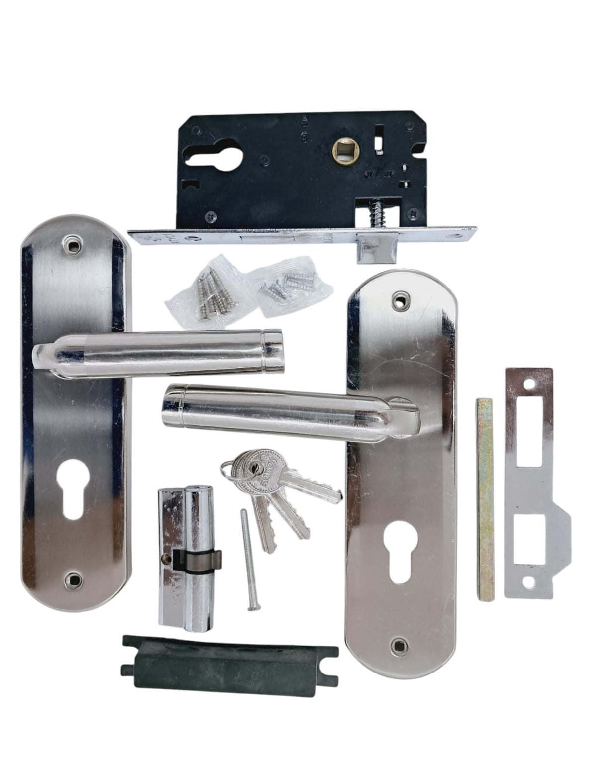 BOVOS Lock Mortice #F704-L103 Silver