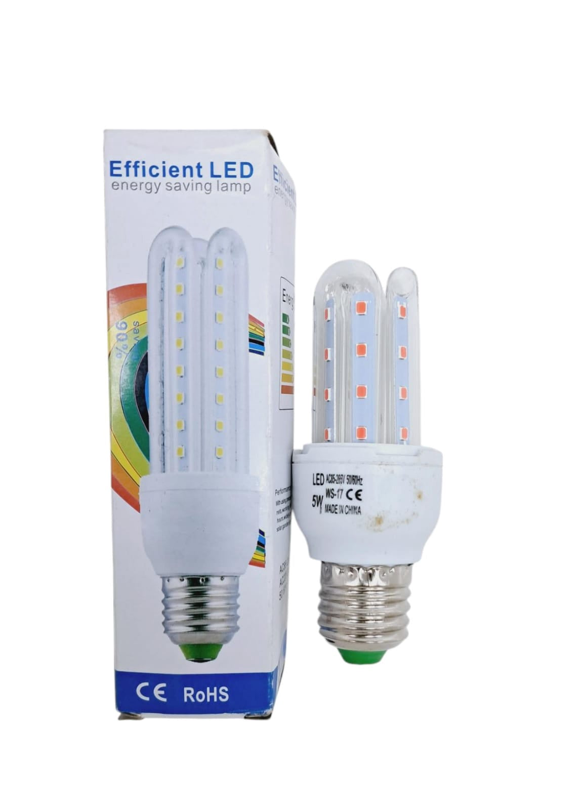 EFFICIENT Bulb LED 5W Color 3U LED / Red / Green / Red / Red / Red