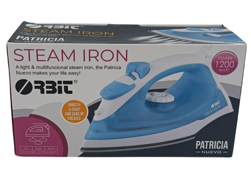 ORBIT Iron Patricia Nuevo Steam 110V