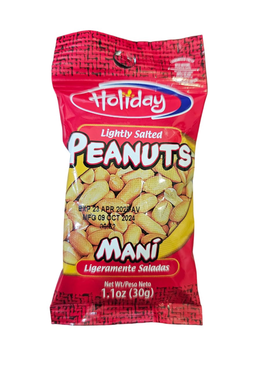 HOLIDAY Lightly Salted Peanuts 30G 1.1OZ