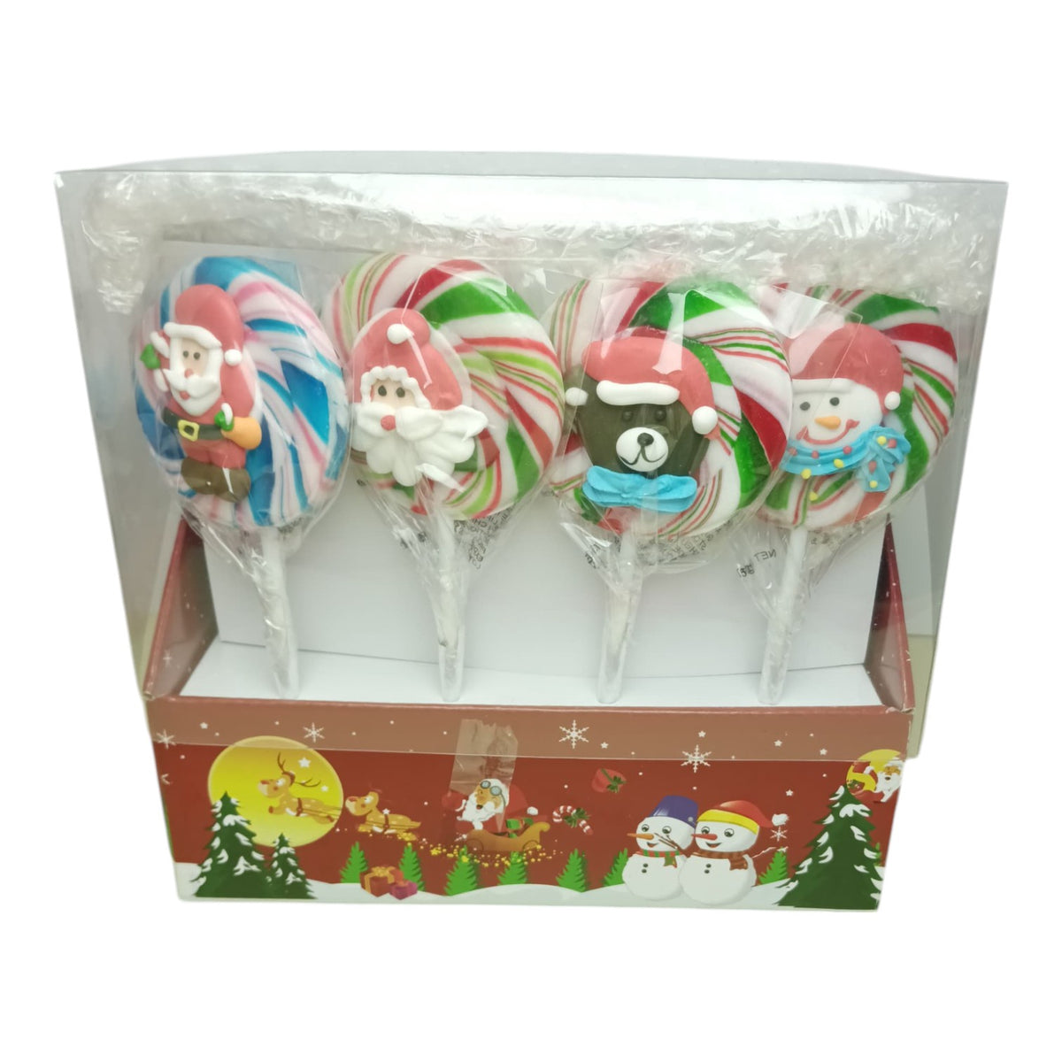 Christmas Lolly Pops 50G #7 Sold Each (Contain Gelatin Not Halal)