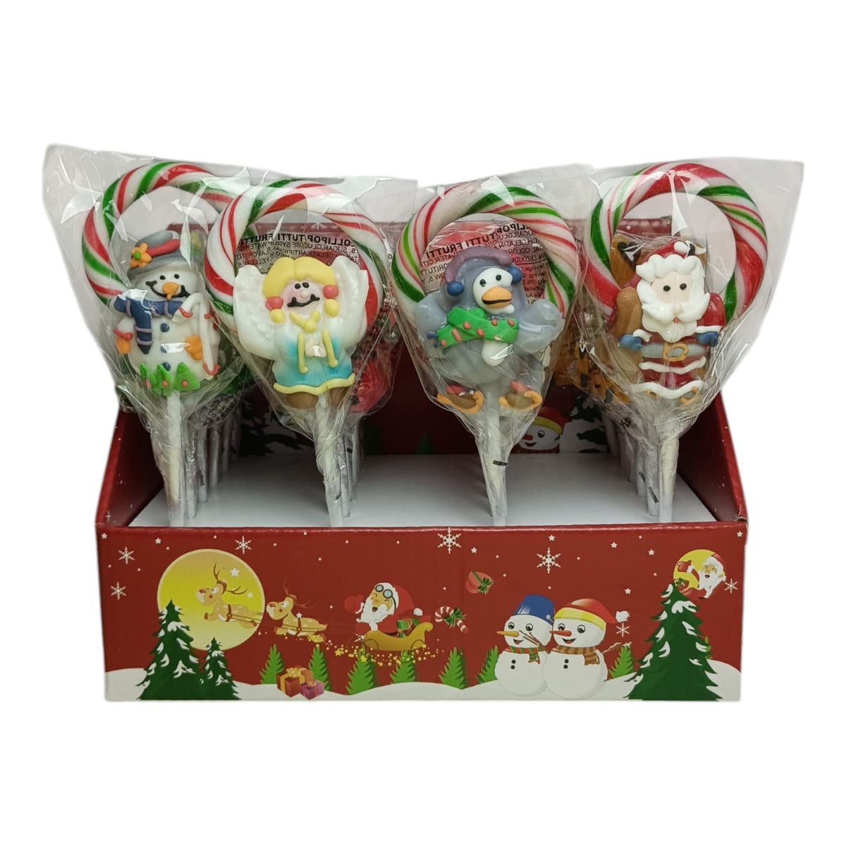 Christmas Lolly Pops 30G #3 Sold Each (Contain Gelatin Not Halal)