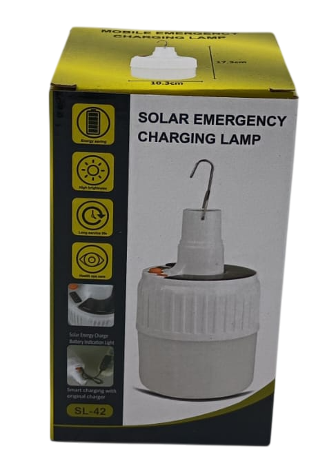 Solar Lamp LED 42W SL-42 Emergency Charging Lamp 2108-1219