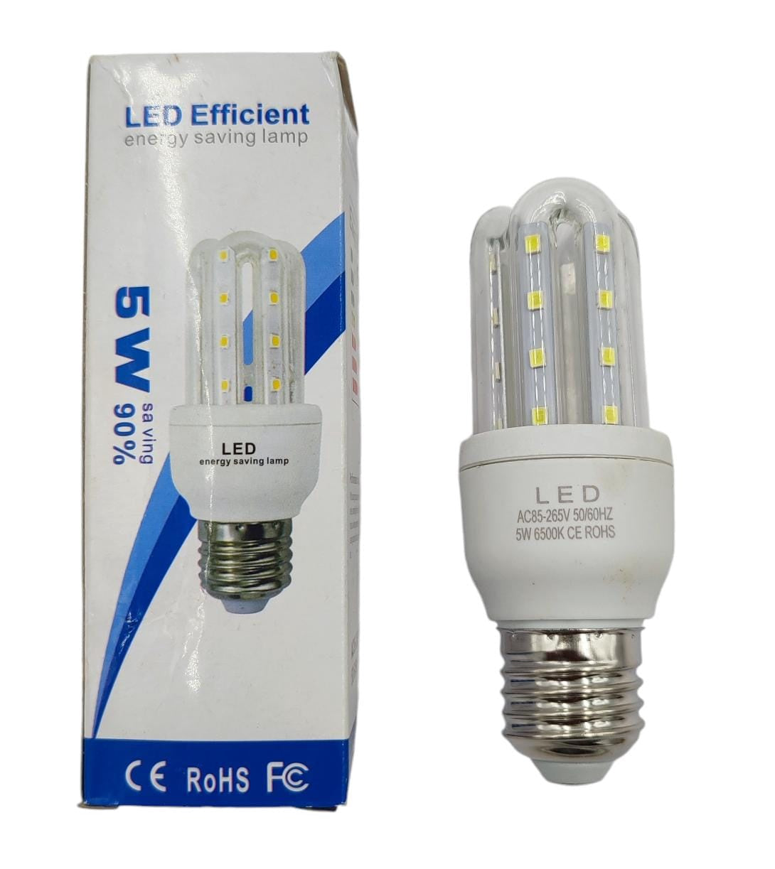 EFFICIENT Bulb LED 5W Energy Rohs 6500K 85-265V 3U C05-1-50