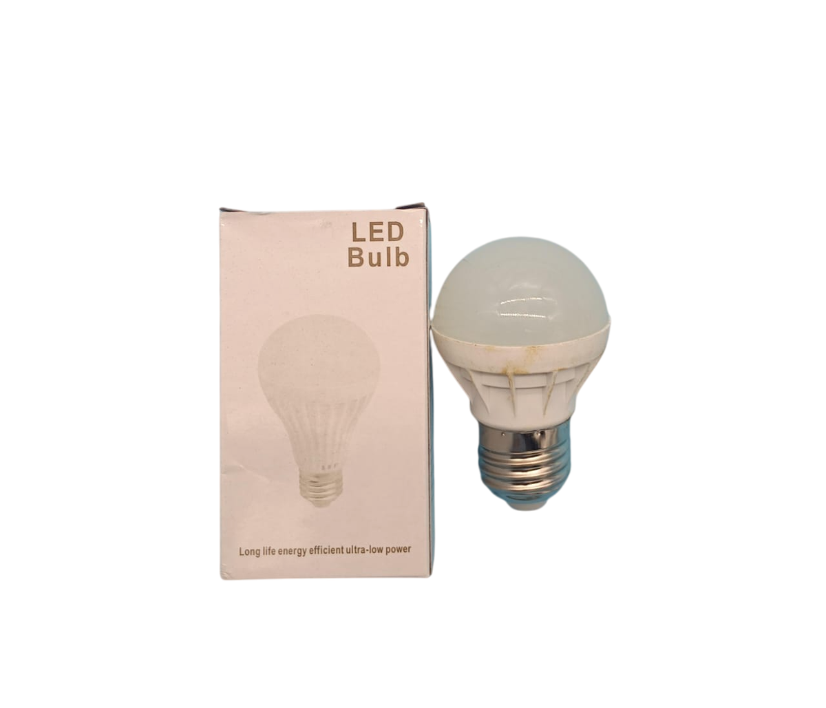 Bulb LED 3W Round White Box 110V