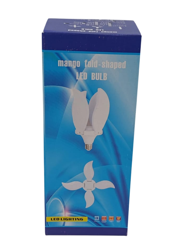 Bulb LED Fan Blade 60W 6500K 85-265V LED Deformable 4-BLADE YD2108-1089