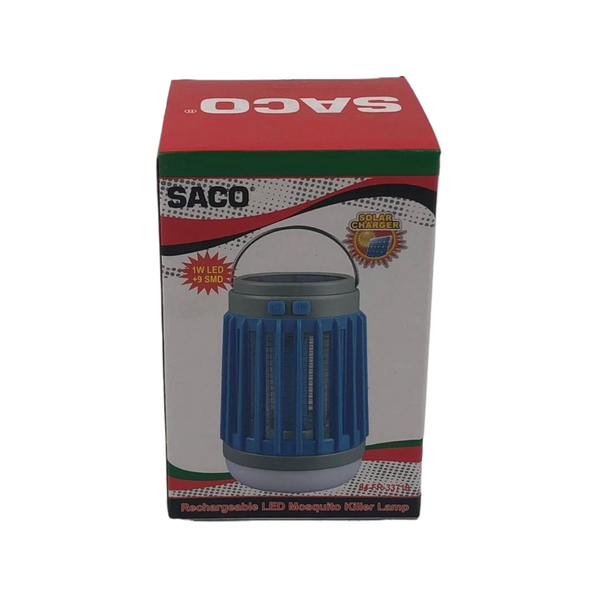 SACO Rechargeable Lamp 04-FR-33718 Mosquito Killer Lamp
