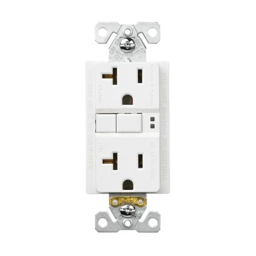 EATON Gfci Outlet White 20A Tamper Resistant GF20W-3