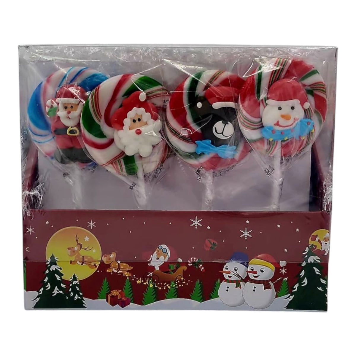 Christmas Lolly Pops 50G #7 Sold Each (Contain Gelatin Not Halal)