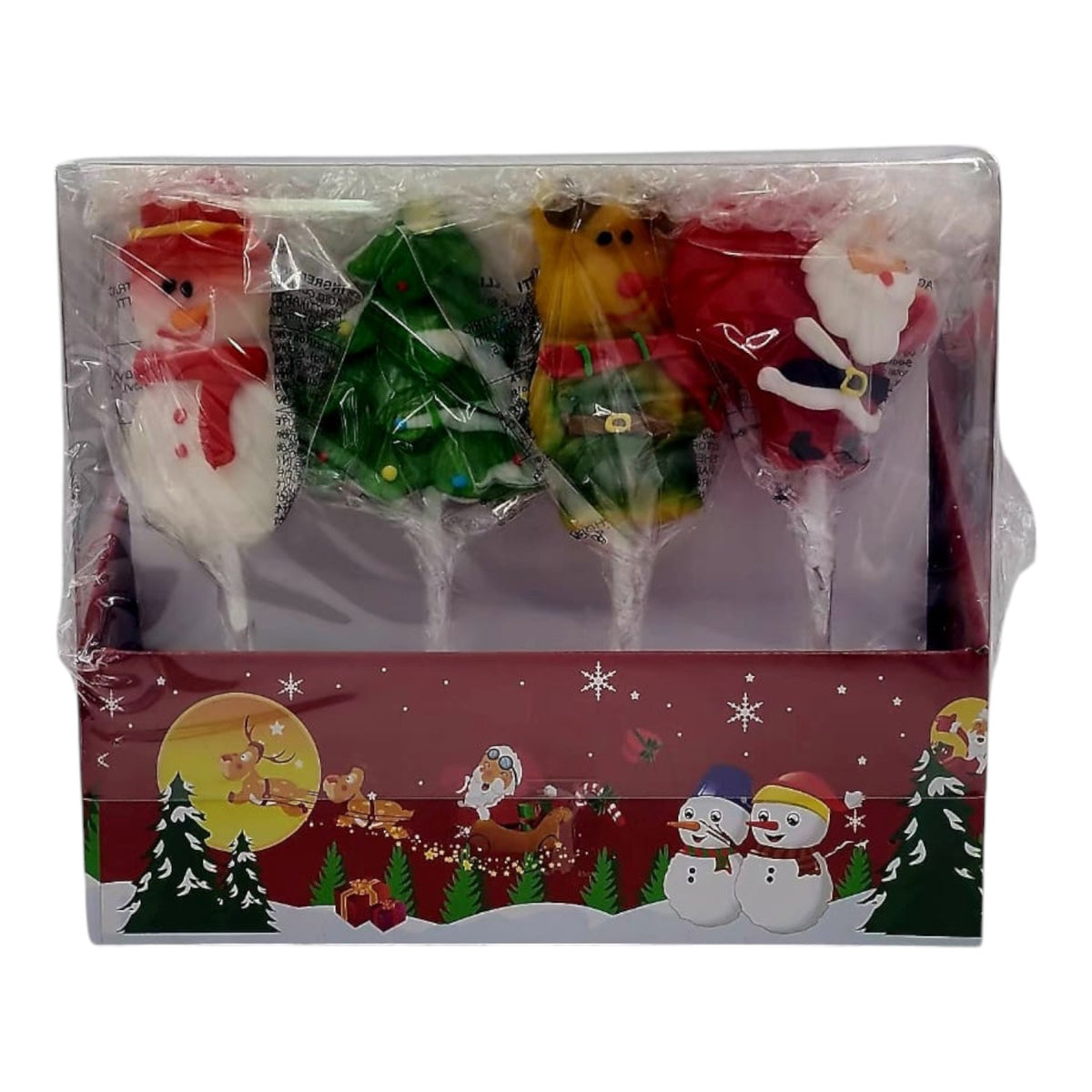 Christmas Lolly Pops 40G #6 Sold Each (Contain Gelatin Not Halal)