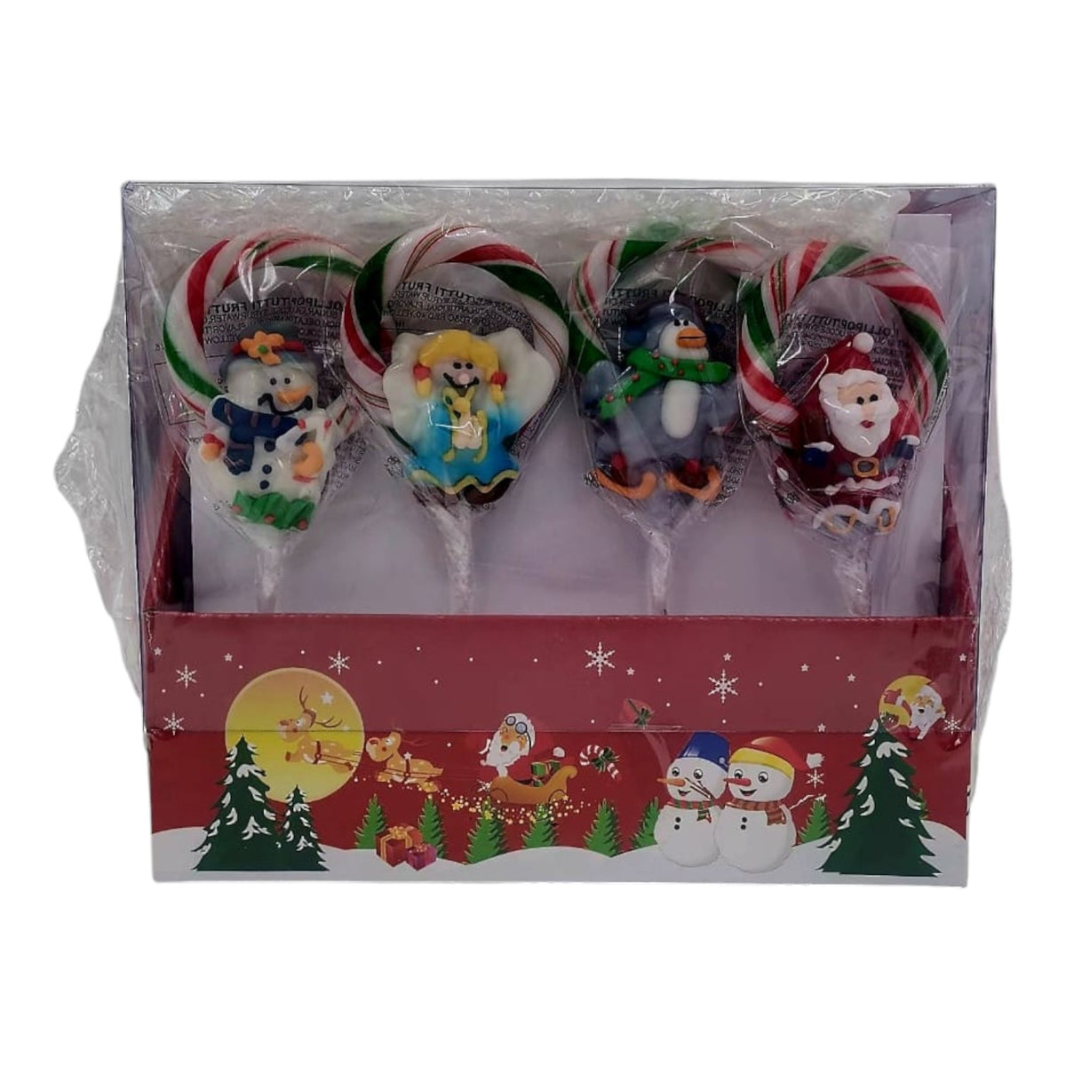 Christmas Lolly Pops 30G #3 Sold Each (Contain Gelatin Not Halal)