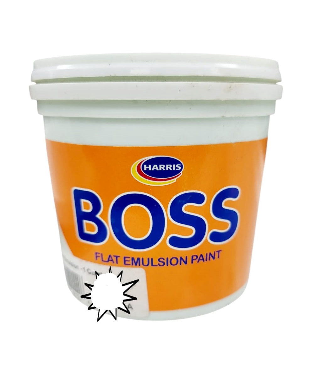 HARRIS Paint Boss Flat Morning Glory 1 Gal