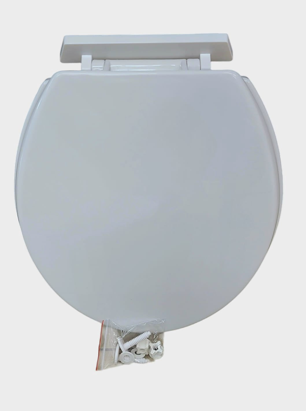 Toilet Seat Plastic White Twyford