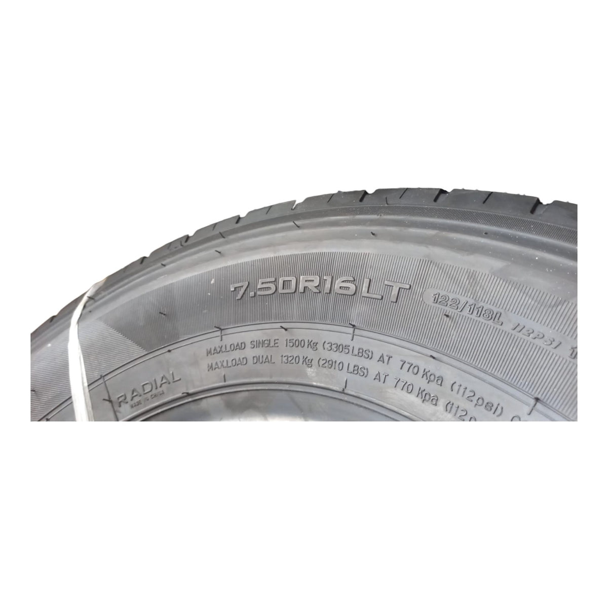 AEOLUS Truck Tyre R16 Wideway 750R16 Lt 14PLY 122/118L 7.50R16 Ecoway I