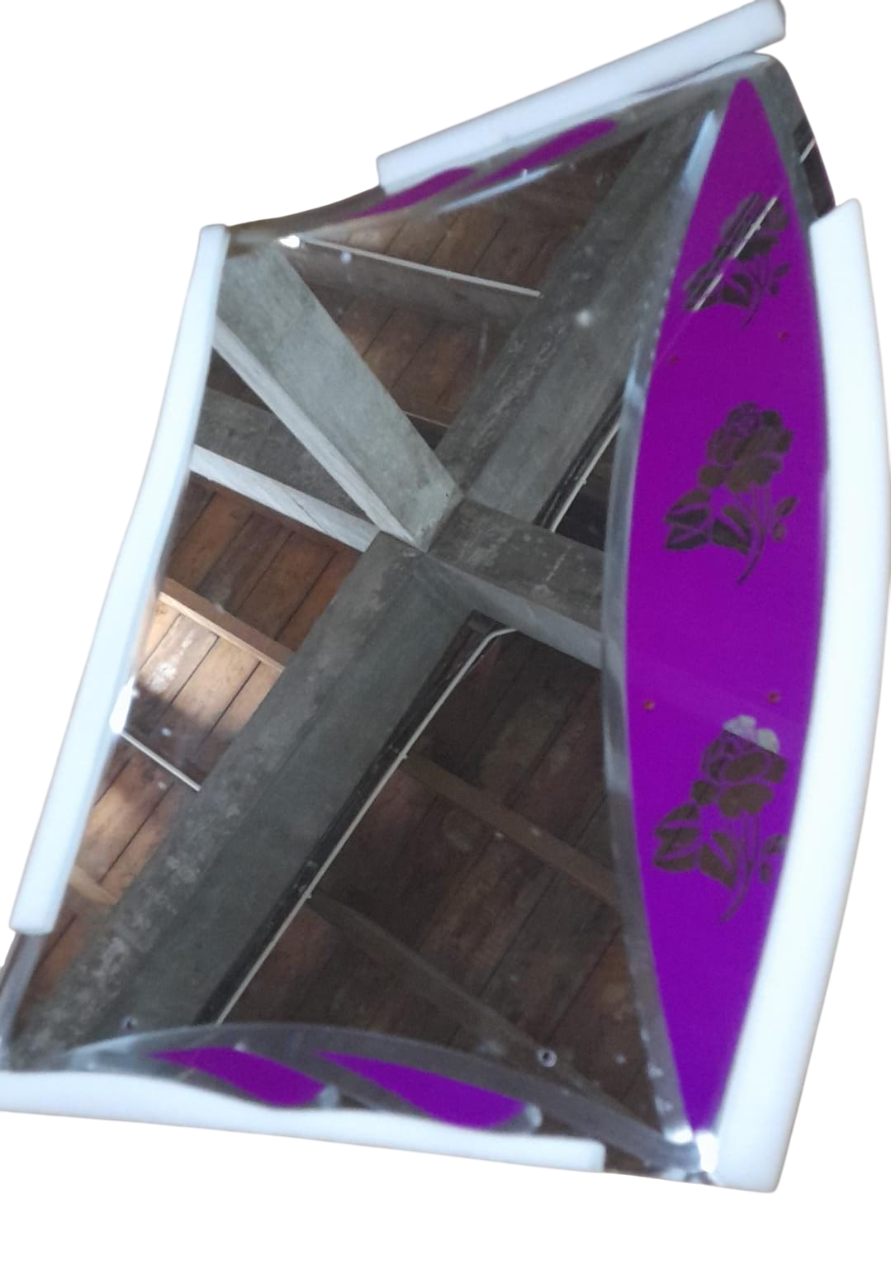 Mirror Decorative with Shelves NSC-2641