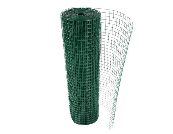 Mesh 1/2" X 4FT Green PVC Coated 19G 100FT Roll