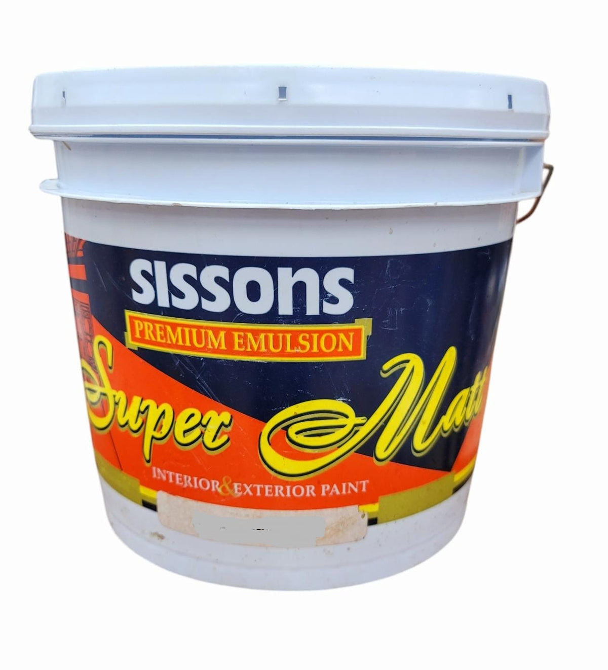 SISSONS Paint Super Matt Petal White Gal
