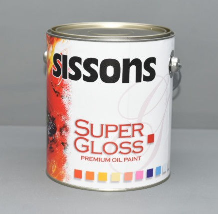 SISSONS Paint Oil Bright Orange Super Gloss