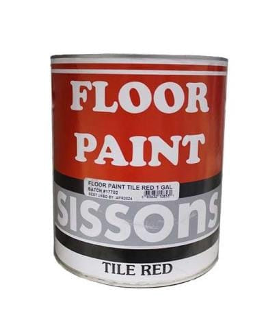 SISSONS Paint Floor Red Oil Base