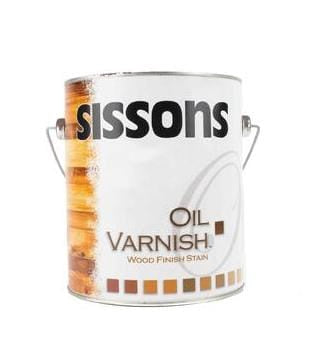 SISSONS Wood Stain Gal Middle Oak Oil Varnish
