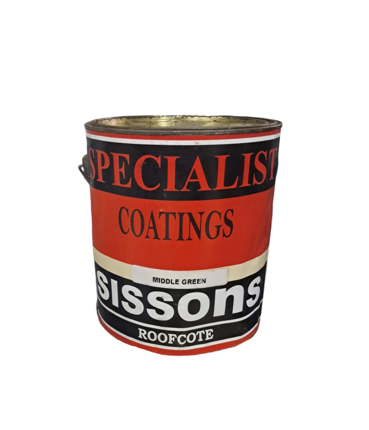 SISSONS Paint Roofcote Middle Green Anti Rust 1 Gal