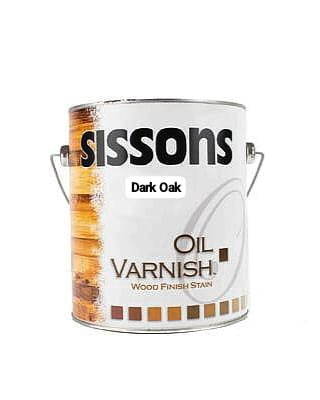 SISSONS Wood Stain Gal Dark Oak Oil Varnish