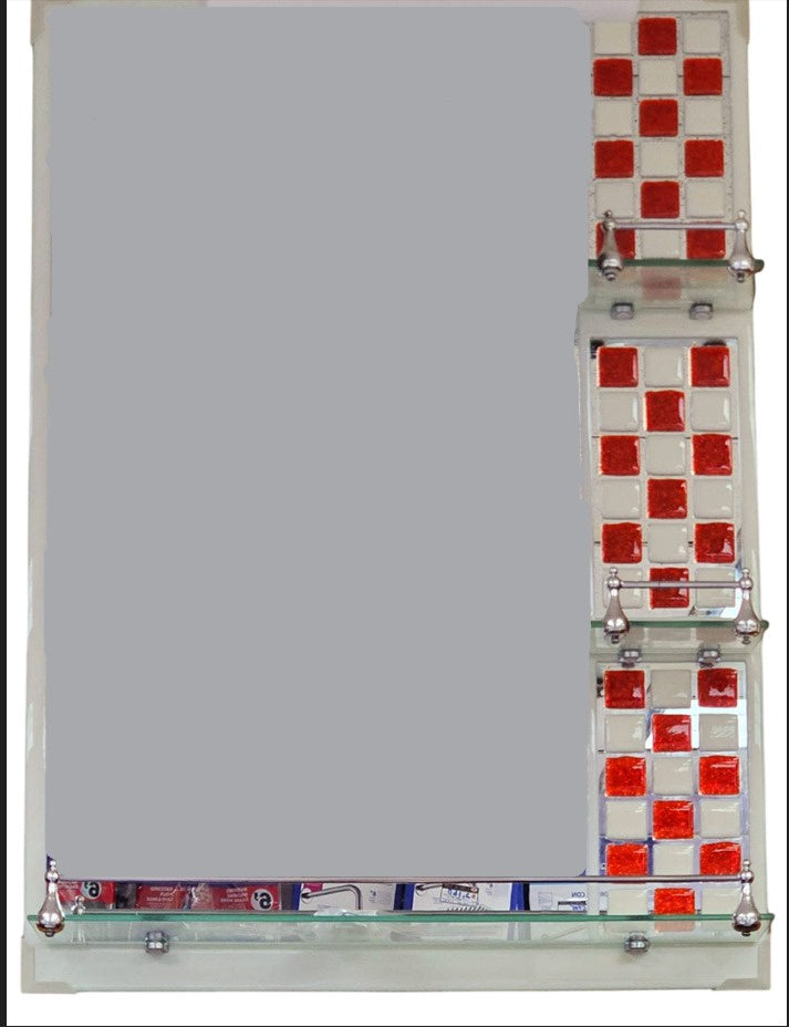 Mirror Decorative with Shelves NSC-2633