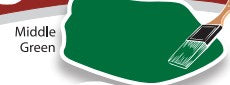 SISSONS Paint Roofcote Middle Green Anti Rust 1 Gal