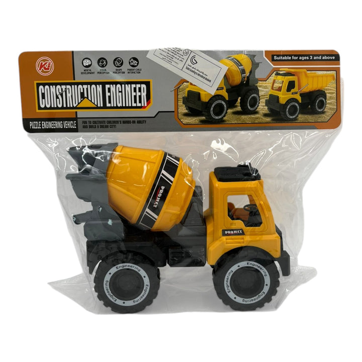 GENERIC Toy Push Truck GP-3199 888-61 Construction Engineer Project