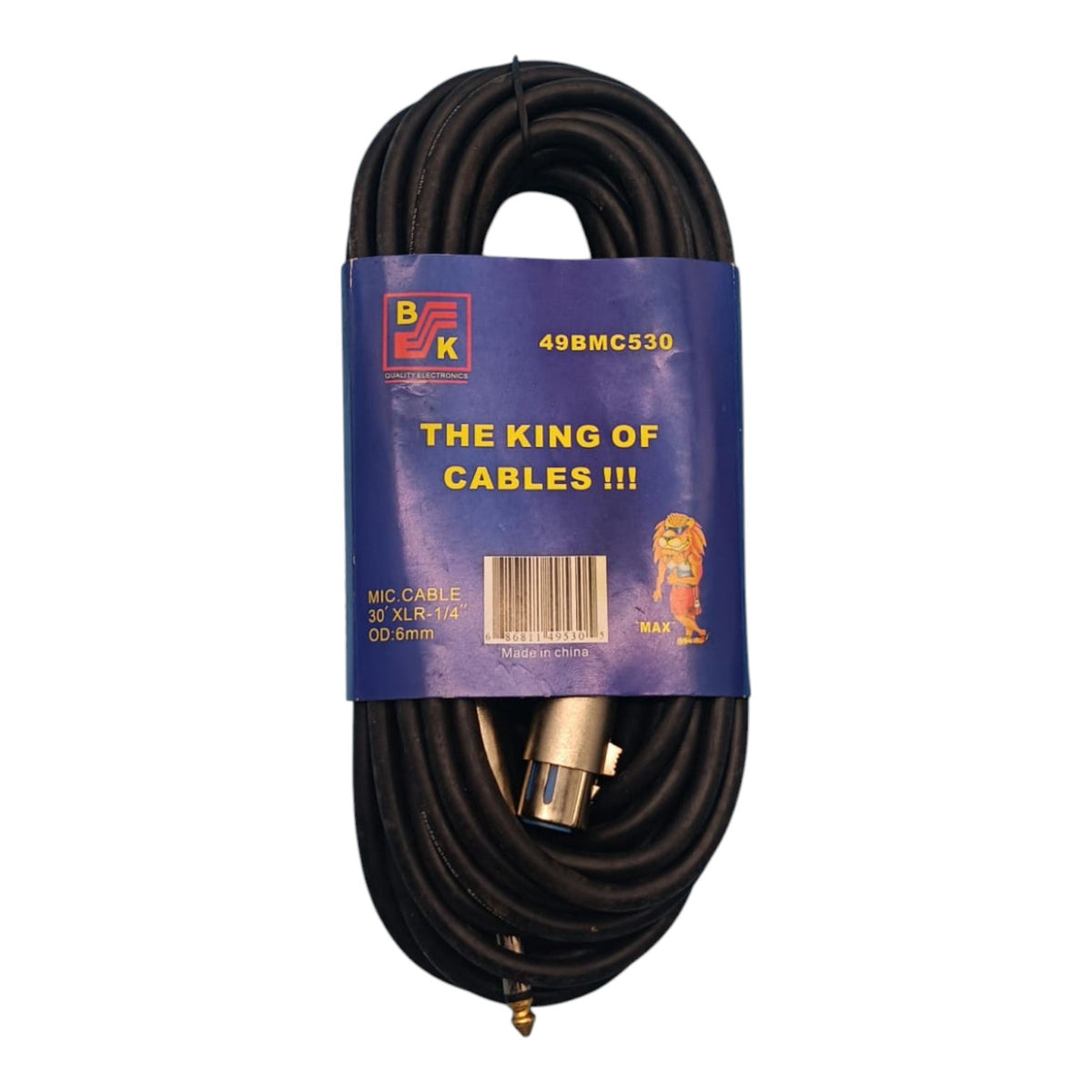 BLASTKING Lead Xlr Female to 1/4 Male Mono 30' I-49BMC530