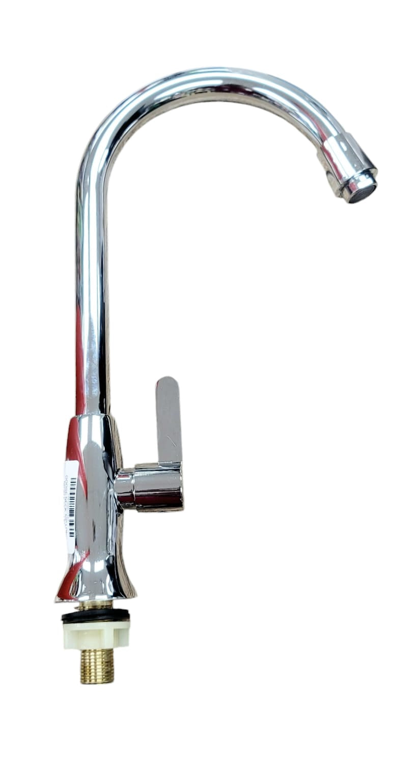 Goose Neck 1/2" Long Nickle Flat Lever