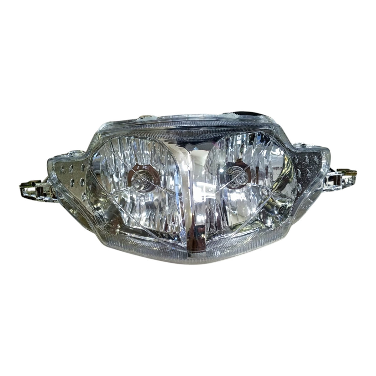 KAMAX M/CYCLE Headlight Double Silver 110CC CD110 for Asian LEOPARD-1