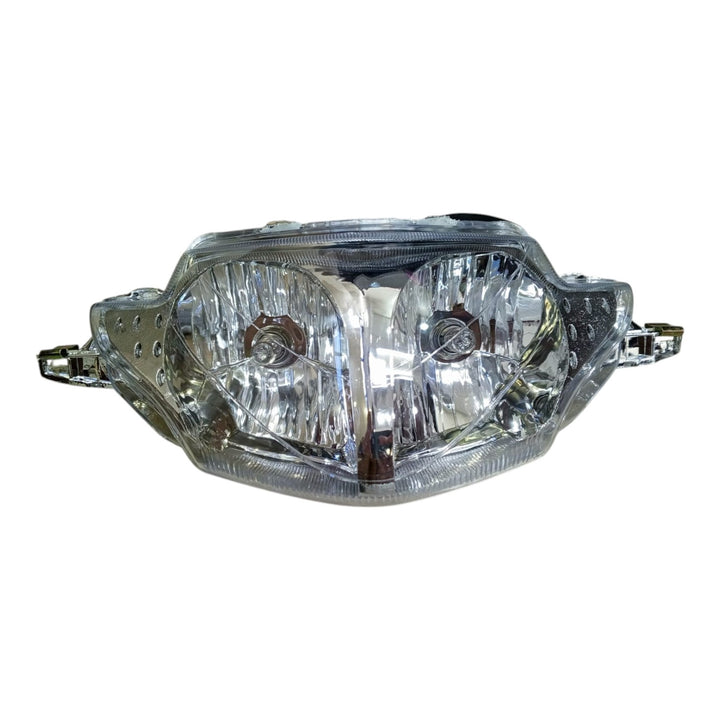 KAMAX M/CYCLE Headlight Double Silver 110CC CD110 for Asian LEOPARD-1