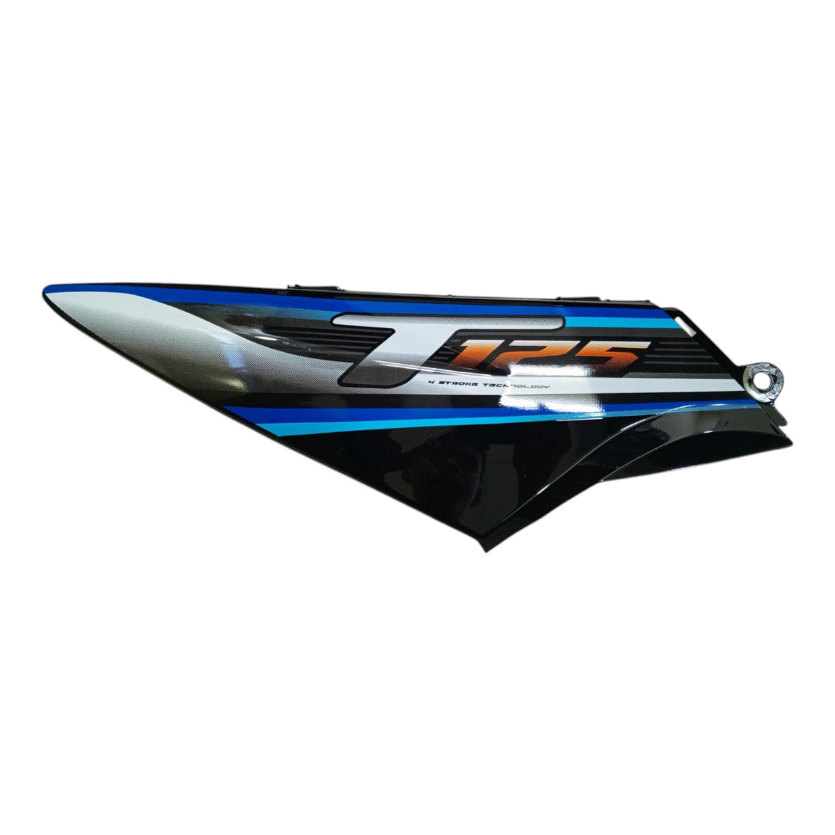 KAMAX M/CYCLE Body Side Cover Right Black 110CC CD110 for Asian LEOPARD-1