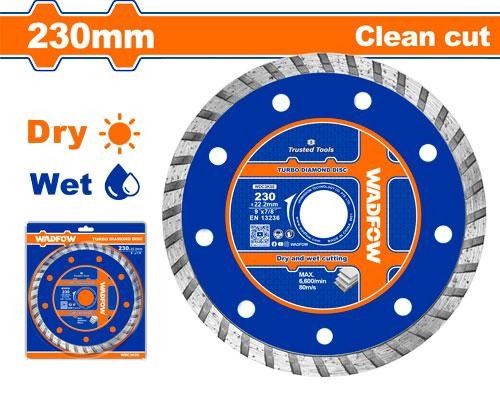 WADFOW Disc 9" X 7/8" Turbo Cutting Diamond WDC3K05