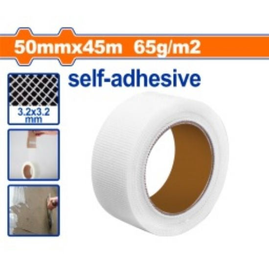 WADFOW Gypsum Tape Fiberglass Mesh 50MM X 45METER WWGB1345