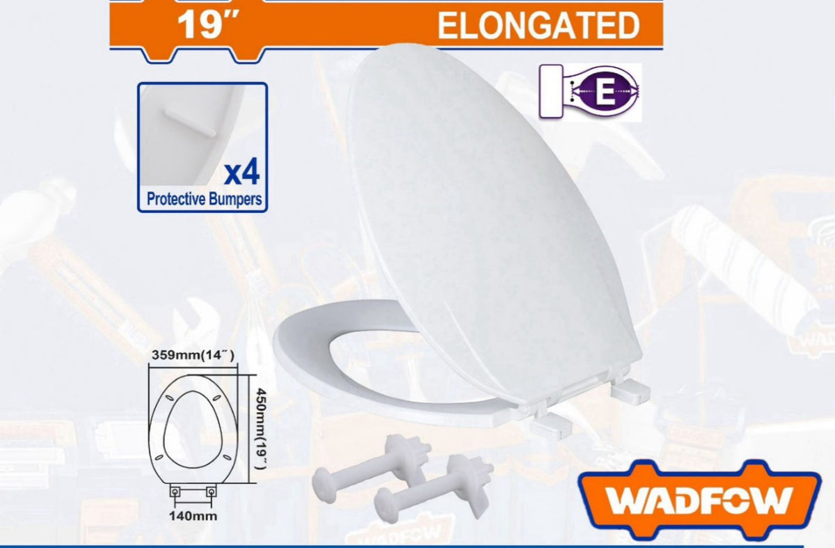 WADFOW Toilet Seat Elongated WTJ1102