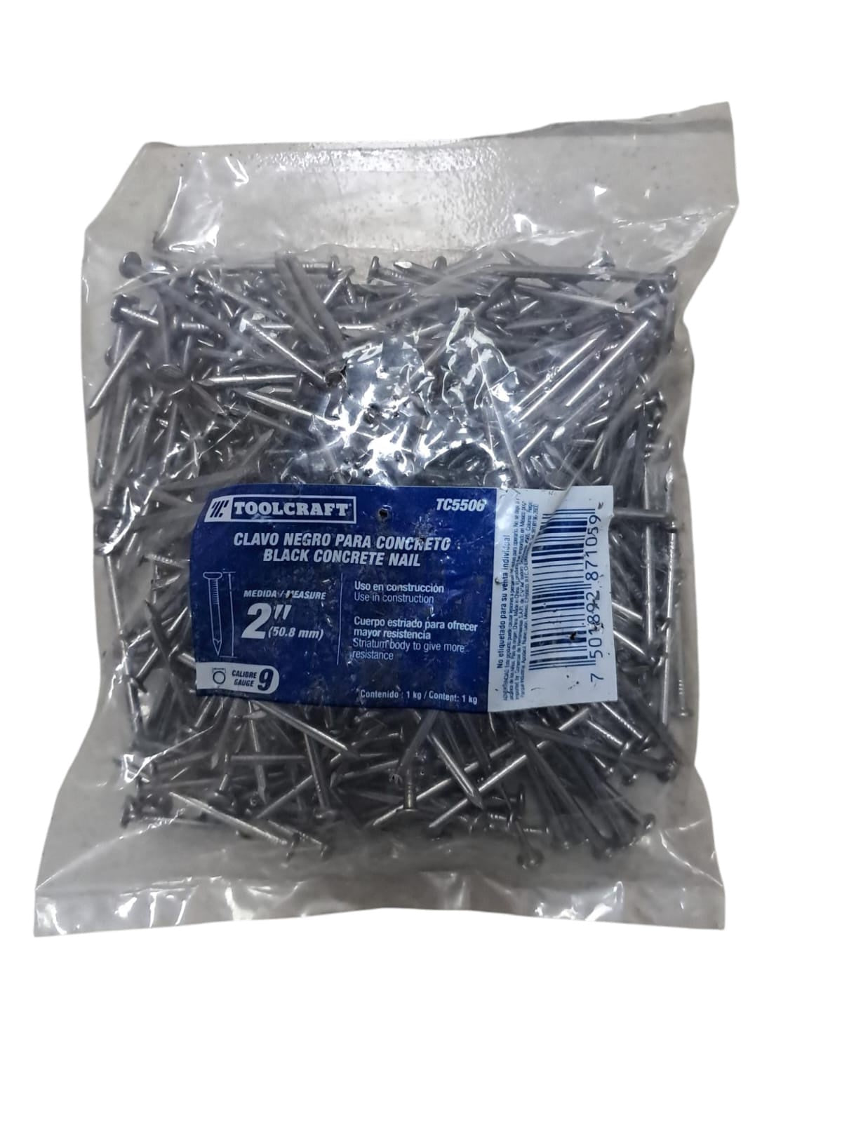 Nail 2" Head Sold Per 2.2LB/1KG Pk