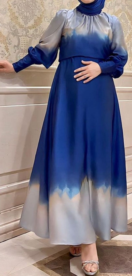 Dress Satin W/BAND Cuff
