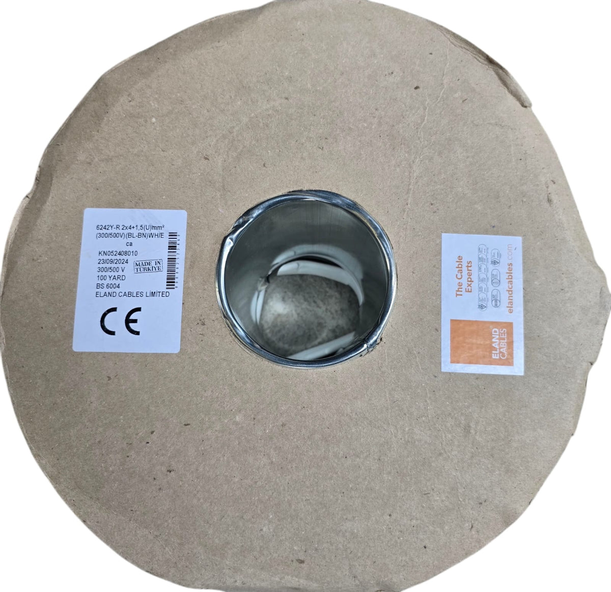 ELAND Cable 4MM 2C Flat with Earth Turkiye Roll
