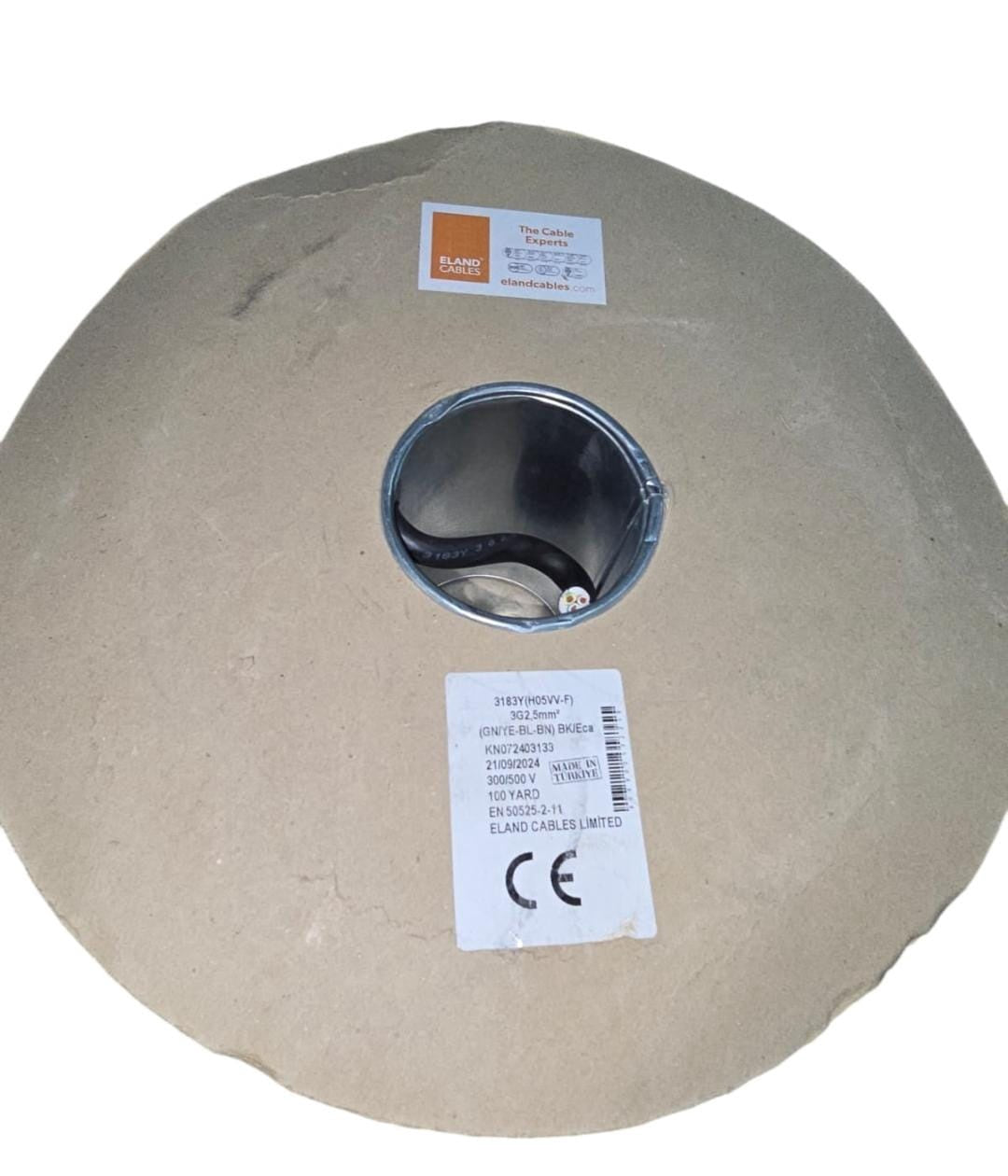 TURKEY Cable 2.5MM 3C Round Flex ELAND/HES Turkiye Yard