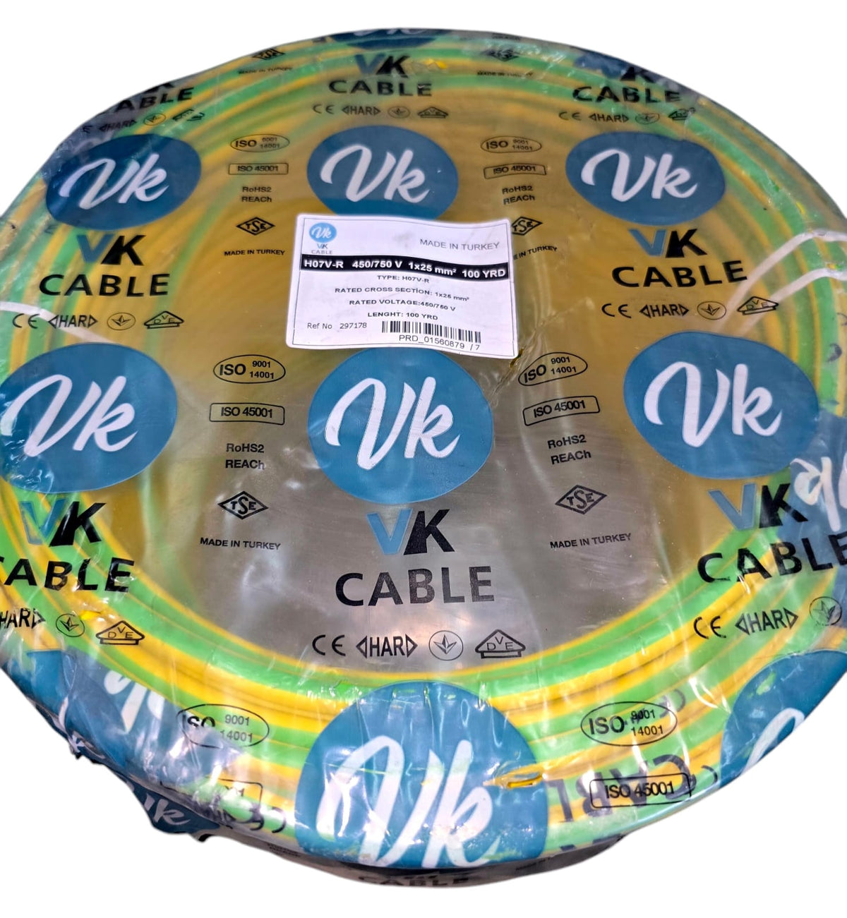 Cable 25MM 1C Turkey Vk Yard