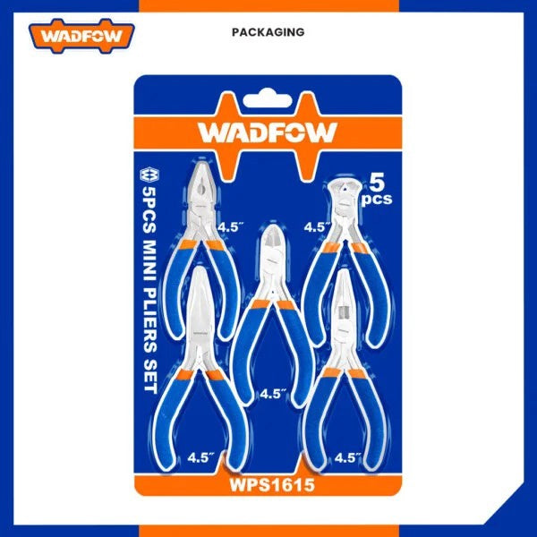 WADFOW Pliers Set Mini 5PCS WPS1615