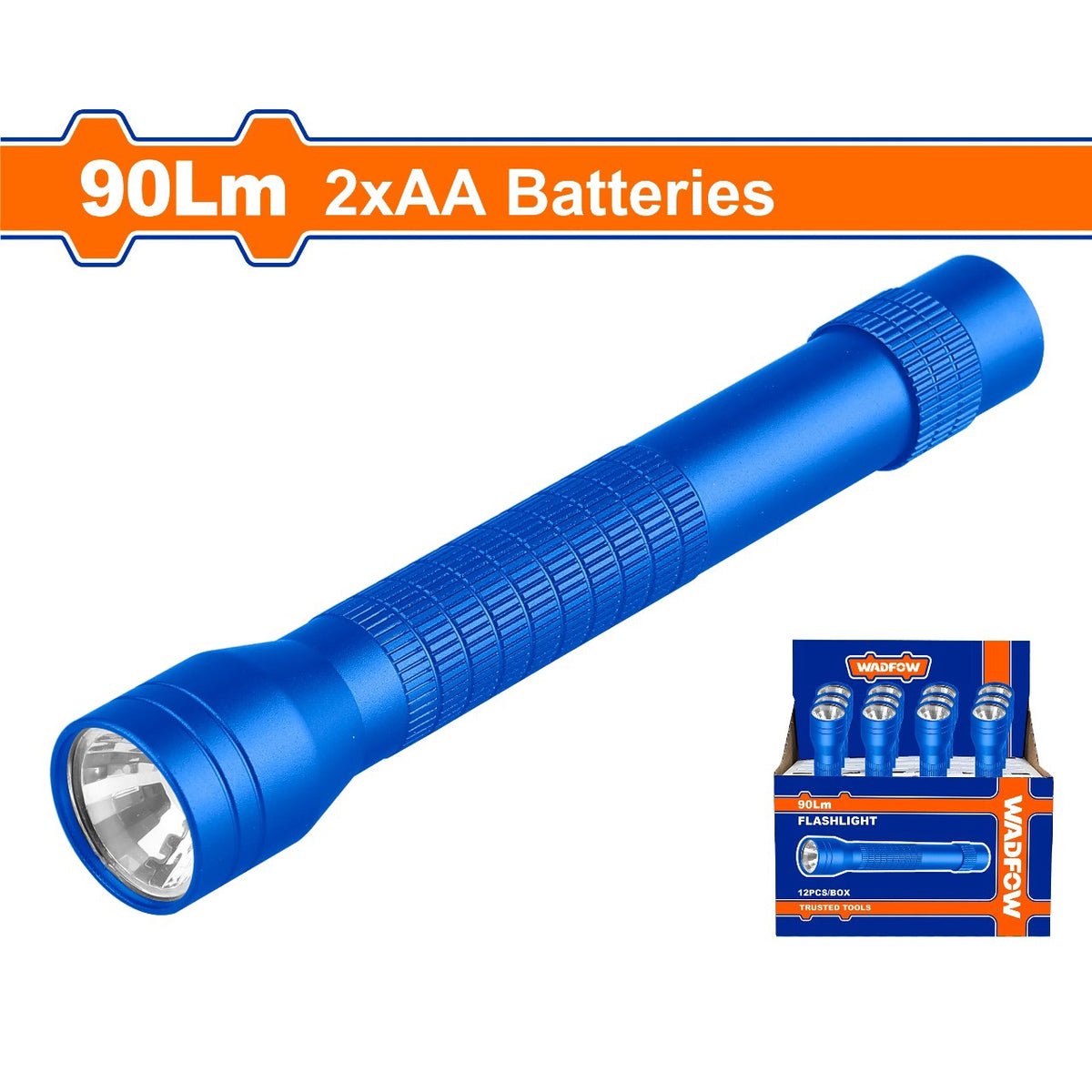 WADFOW Flashlight WFL2J05 2XAA